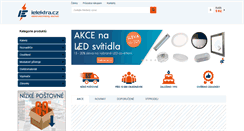 Desktop Screenshot of ielektra.cz